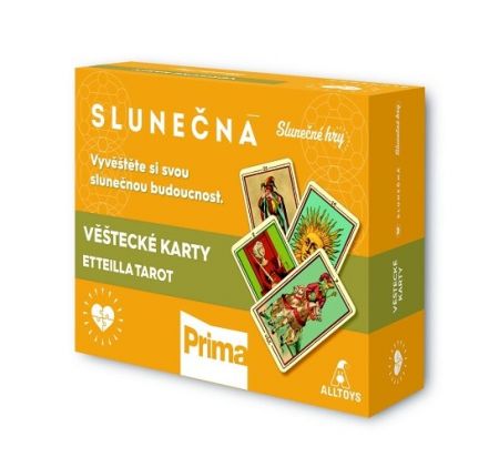 Slunečná - Luxusní věštecké karty