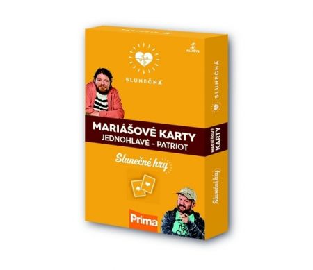 Slunečná - Mariášové karty jednohlavé