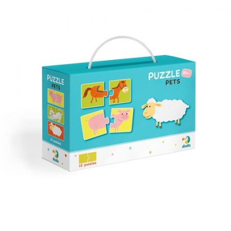 Puzzle Duo Zvířátka -12x 2 dílků