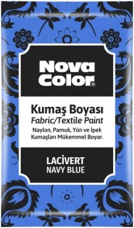 Barva na textil prášková modrá 12g NC-909