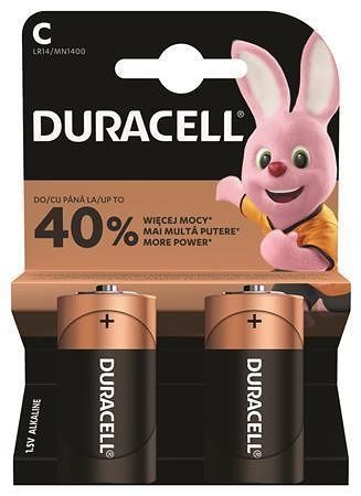 Baterie &quot;Basic&quot;, C baby, 2 ks, DURACELL