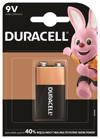 Baterie &quot;Basic&quot;, 9 V, 1 ks, DURACELL