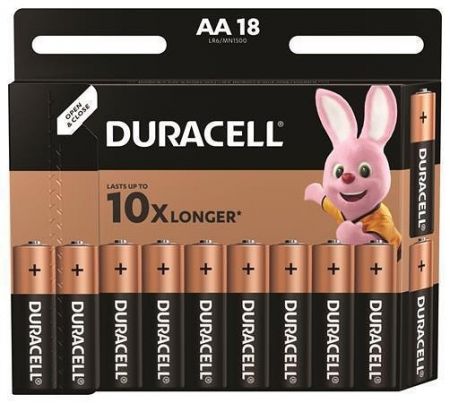 Baterie &quot;Basic&quot;, AA, 18 ks, DURACELL