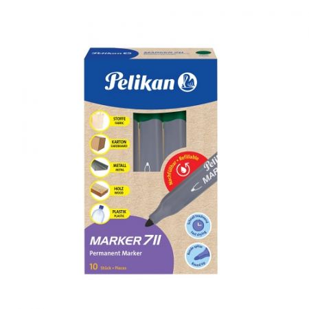 Pelikan - Popisovač permanentní 711 zelený