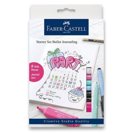 Popisovače Faber- Castell Starter set Bullet Journaling 267125 9 ks