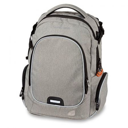 Školní batoh Walker Campus Evo Wizzard Light Grey Melange