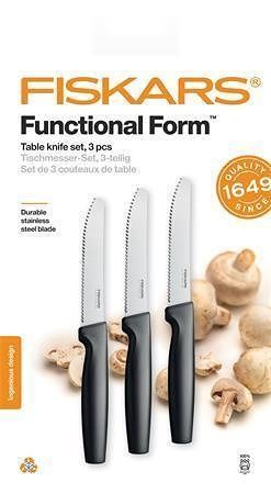 Sada 3 stolních snídaňových nožů &quot;Functional Form&quot;, FISKARS 1057562