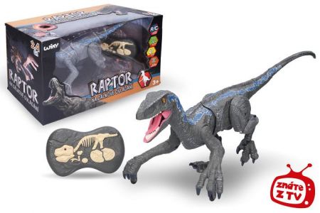 Raptor RC na dálkové ovládání šedý 45 cm