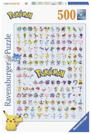 Prvních 151 Pokémonů 500 dílků