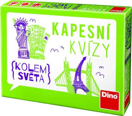 KAPESNÍ KVÍZY - KOLEM SVĚTA Cestovní hra