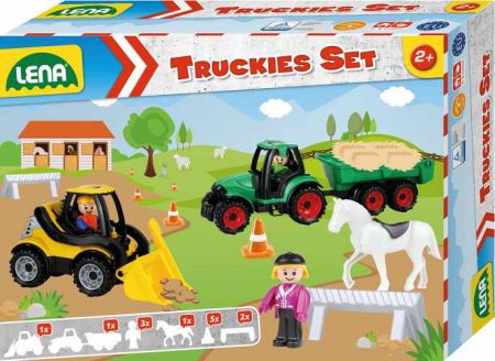 Truckies Set farma, okrasný kartón