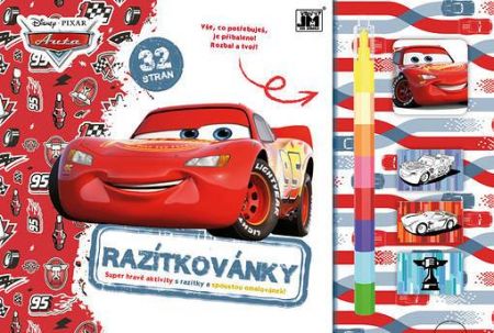 Omalovánka - Razítkovánky CARS - Auta