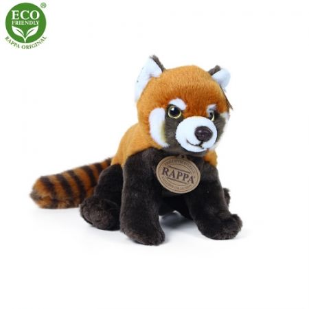 Plyšová panda červená 20 cm ECO-FRIENDLY