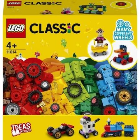 LEGO Classic 11014 Kostky a kola