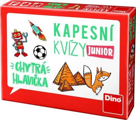 Cestovní hra Kapesní kvízy junior - Chytrá hlavička