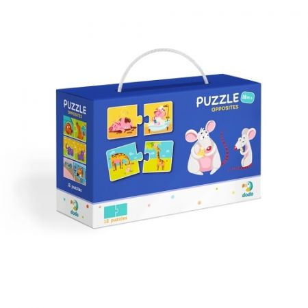 Puzzle Duo Protiklady -12x2 dílků