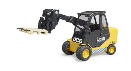 BRUDER 02512 (2512) Manipulátor JCB s paletou - Vysokozdvižný vozík JCB