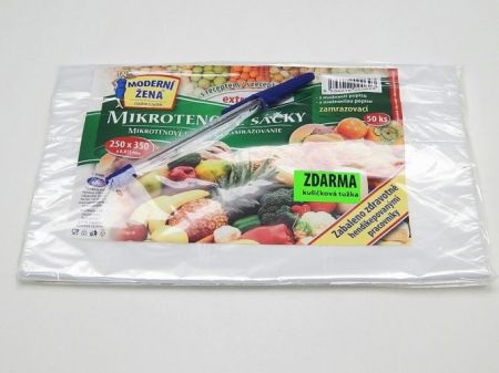 Sáček mikroten 20x30cm zamražovací+recept mix 50ks