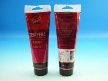 KOH-I-NOOR Barva temperová 250ml purpurově červená