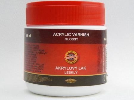 KOH-I-NOOR Lak akrylový lesklý 500ml