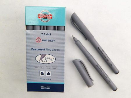 KOH-I-NOOR Popisovač fine liner 7141 dokumentní 0,25