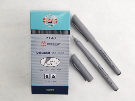 KOH-I-NOOR Popisovač fine liner 7141 dokumentní 0,5