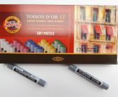 KOH-I-NOOR Pastel prašný umělecký K10-75 8500 šeď střední