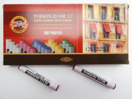 KOH-I-NOOR Pastel prašný umělecký K10-75 8500 purpur fialový tmavý