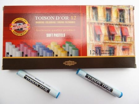 KOH-I-NOOR Pastel prašný umělecký K10-75 8500 modř tyrkysová světlá