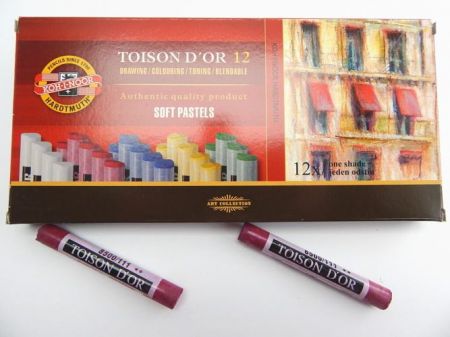 KOH-I-NOOR Pastel prašný umělecký K10-75 8500 purpur tmavý