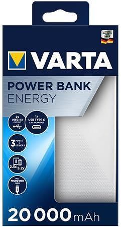 Powerbanka 20000 mAh, VARTA 57978101111