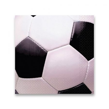 Papírové ubrousky Goal Getter 33 x 33 cm, 16 ks