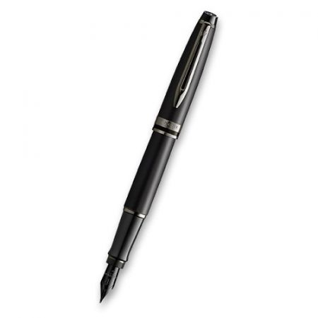 Waterman Expert Metallic Black RT hrot F plnicí pero