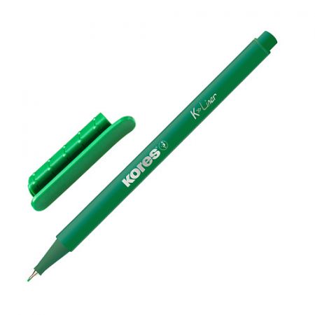 KORES K-LINER, šíře stopy 0,4 mm, zelená