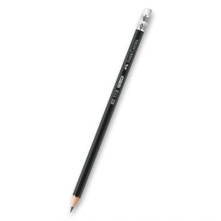 Grafitová tužka Faber-Castell 1112 s pryží tvrdost HB 