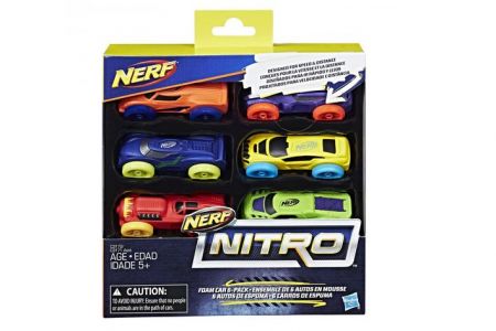 NERF Nitro náhradní nitro (auta) 6 ks 