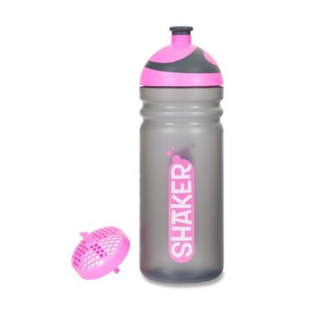 Zdravá lahev SHAKER 0,7 l růžová