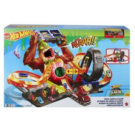 MATTEL Hot Wheels CITY ÚTOK GORILY