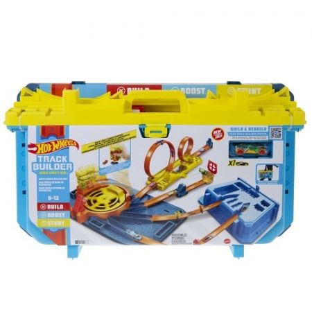 MATTEL Hot Wheels TRACK BUILDER BOX SUPER RYCHLÝ START