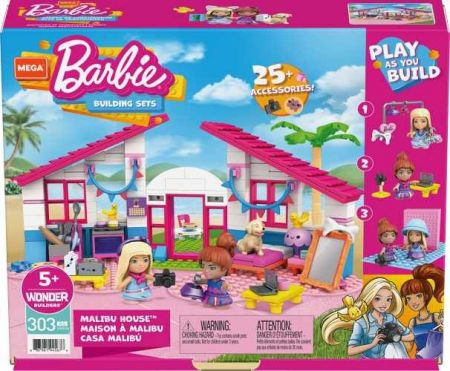 MATTEL MEGA CONSTRUX BARBIE DŮM SNŮ DREAMHOUSE