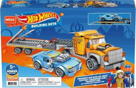 MATTEL MEGA CONSTRUX HOT WHEELS TAHAČ MODERNÍ KONSTRUKCE