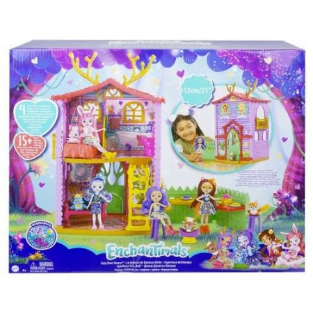 MATTEL ENCHANTIMALS PANENKA DANESSA JELÍNKOVÁ S DOMEČKEM HERNÍ SET