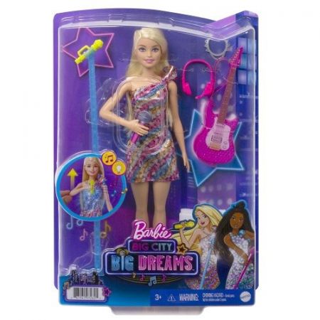 MATTEL BARBIE DHA ZPĚVAČKA SE ZVUKY