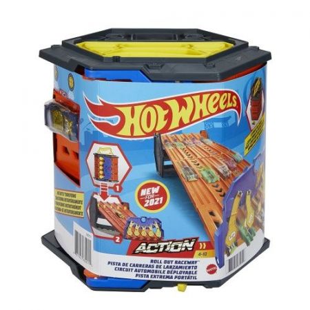 MATTEL Hot Wheels OTÁČÍCÍ SE ZÁVODNÍ DRÁHA