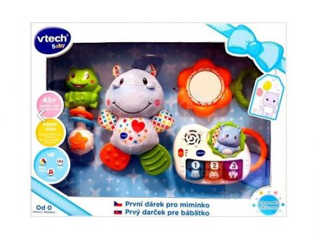 Vtech První dárek pro miminko (CZ) - modrý