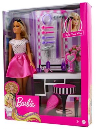 Barbie kadeřnický salón