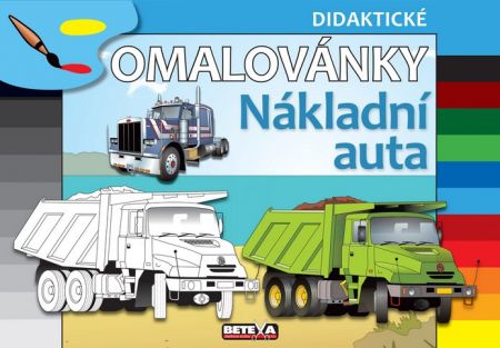 Omalovánky Nákladní auta BETEXA didaktické