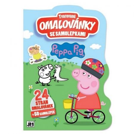 Omalovánky tvarované Prasátko Peppa