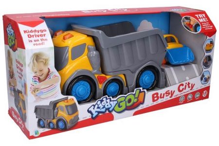 Kiddy Auto sklápěcí s efekty 31 cm buldozer 13,5 cm