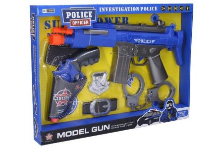 Policejní set samopal 37 cm